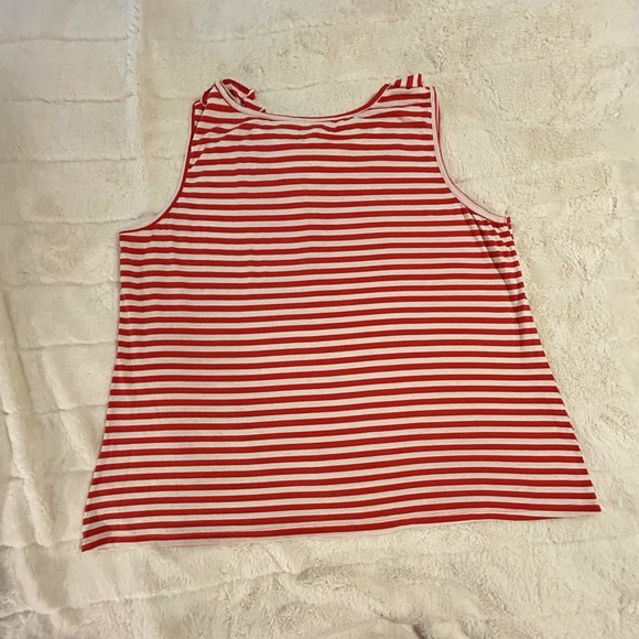 Penningtons Striped Tank with Ruffles - Picture 8 of 10